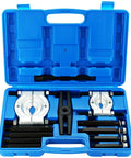 Heavy Duty 5 Ton Bearing Puller Set With 2 Inch And 3 Inch Jaws, Bearing Separator Kit for Cars, ATVs, Light Trucks in blue case