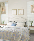 Gold Pendant Light Chandelier For Kitchen Island With Adjustable Framework And Rotatable Geometric Shade Brushed Gold Finish Open Sides For Airy Look Own The Wow Factor With This Modern Statement Piece For Any Kitchen above elegant bedroom setting.