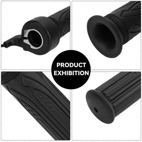 Plug And Play Full Twist Throttle Grip Replacement For Qlife Racer And Cityone Trikes, Racer 27.5 And Fat Tire Models, Spark, Cityone 2.0, Step Over 2.0, Stepover Ultra, Trike Plus, Direct Fit Hand Throttle
