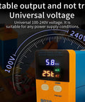 Pro Grade Portable Battery Spot Welder With Energy Storage Pulse Power Up To 11.6KW 110 220 Volt display and dial settings