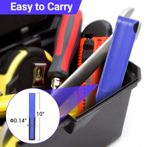 Rechargeable LED Work Light 1500 Lumens Portable Magnetic Work Light in tool box, folds to 10 inches for easy carry
