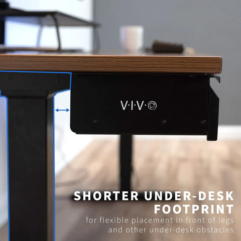 Mounted 16 Inch Under Desk Slide Out Drawer Without Shell Steel Black Home Office Storage Organizer under a wooden desk