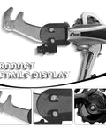 Rear Derailleur TY21B 6/7 Speed Hanger Mount for Mountain Bike, close-up showing aluminum alloy build and 11T guide wheel.