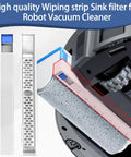 XVXUOU replacement kit for Ecovacs Deebot X8 Pro Omni vacuum includes dust box, brush cover, wheels, mop handle, filter