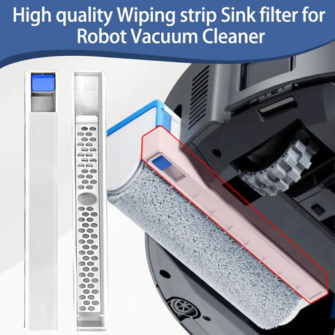 XVXUOU replacement kit for Ecovacs Deebot X8 Pro Omni vacuum includes dust box, brush cover, wheels, mop handle, filter