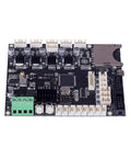 Drop In Replacement Mainboard For CR-10 V2 And V3 With TMC2208, Easy Install 3D Printer Upgrade, No Fuss Control Board Repair Part To Restore Printing Performance, Durable Build For Reliable, Smooth Extrusion And Longevity. Black PCB 3D printer mainboard with connectors