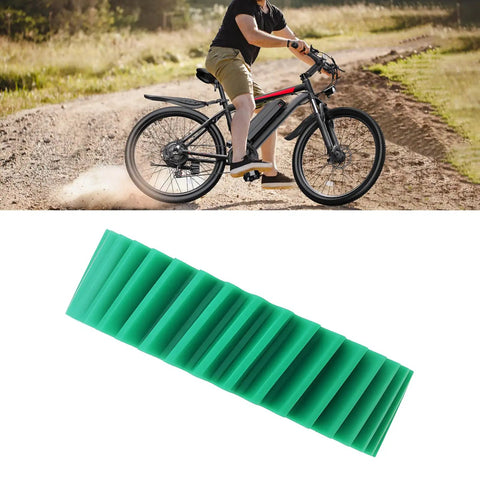 3-Pack Oblique Nylon Motor Gear Set For 500W E-Bike Hub Motor, 35T gear and cyclist on e-bike