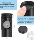 1.25 Inch All Metal Collimating Cheshire Eyepiece Without Laser For Newtonian Reflector Telescopes, dust covers and eye guard