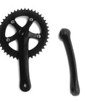 Single Speed Crankset 44T 170mm With 110 BCD Square Taper Aluminium 6061 T6 Forged Crank Arms For Mountain Bikes And Fixed Gear Road Bikes