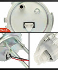 Heavy Duty Electric Fuel Pump Assembly For Chrysler Dodge Models detailed view showcasing inlet and outlet ports.