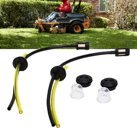Top Quality Fuel Tank Grommet Hose Kit That Fits GX31 GX35 GX25 Engines Perfectly With Primer Bulb And Filter For Smooth Starts And No Leaks on mower