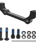 Post Mount Disc Brake Caliper Adapter Kit for Front 180mm and Rear 160mm Rotors Pro Grade Aluminum Alloy Includes Adapter 4 Mounting Screws 6 Spacers 1 Wrench Easy Install Not Universal Premium Quality