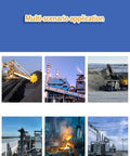 Multi-scenario application of Four Pack Stainless Steel Conveyor Rollers And Heavy Duty Belt Return Idlers for industrial use.