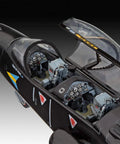 Cockpit detail of Hawk T.1 1:72 Scale Plastic Aircraft Model Kit, Easy Build for Beginners and Hobbyists, Ages 10 and Older.