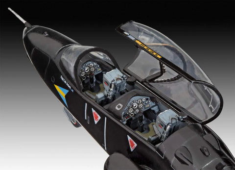 Cockpit detail of Hawk T.1 1:72 Scale Plastic Aircraft Model Kit, Easy Build for Beginners and Hobbyists, Ages 10 and Older.