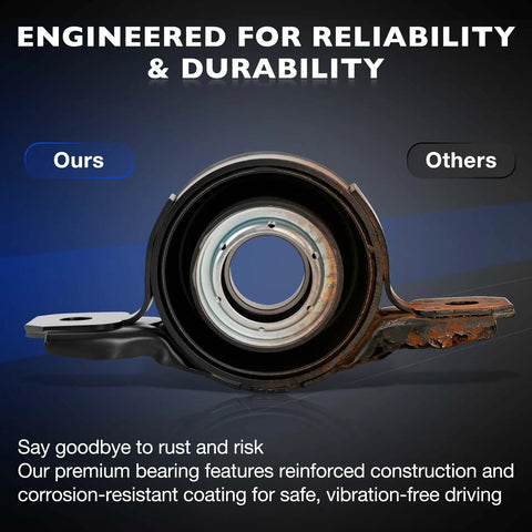 Kia Sorento Driveshaft Center Support Bearing Carrier For 2007 2008 3.3L 3.8L OE Replacement with corrosion resistance