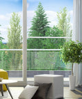 8 Pack Adjustable Window Security Bars for Sliding Doors 15.7 to 27.6 Inches Half Inch Diameter White with Rubber Tips