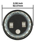 Bottom view of Heavy Duty Round Motor Start Capacitor CD60 216-259uF 330V AC 50/60Hz showing 2.06 inch diameter