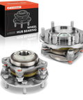 Two Front Wheel Bearing And Hub Assembly Set 6 Lug For Toyota Tacoma 2005 2015 2016 2023 4Runner 2003 2023 FJ Cruiser 2007 2014