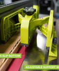 Expandable Push Shoe For Table Saw, Adjustable Push Block From 2 To 6 Inches, Woodworking Safety Gear with non-slip bottom