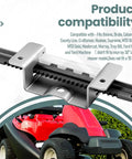 Steering Rack Plate for MTD Craftsman and Troy-Bilt Lawn Mowers Replaces 753-11064A 783-07239A shown with lawn mower