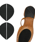Black Heel Repair Rubber Patches For Shoes Non Slip Diamond Pattern Bottom Heel Patches 2 Pairs Durable Rubber Sole Pads