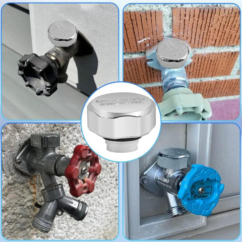 Vacuum Breaker Replacement Kit With Anti Siphon Valve, ASSE 1019 A Certified Repair Kit for outdoor faucets, garden hose thread.