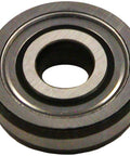 Angular Contact Roller Ball Bearing Featuring Triple Lip Seals And Spherical Outer Profile Built Tough For Heavy Equipment Jobs Runs Rock Solid For All Week Agricultural Or Commercial Workloads close-up view showing inner and outer profile.
