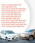 Cooling Fan Relay Module Harness Replacement Kit For Ford Lincoln Mercury Mazda Focus Crown Victoria Town Car Grand Marquis And More Plug And Play Ready OEM Grade 902209 6W1Z8B658AC compatibility list with cars in background