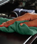 Heavy Duty Shop Towels 50 Pack Green Terry Cloth Rags For Car Detailing And Home Cleaning Highly Absorbent Reusable Washable Towels For Oil Grease Spills Glass Polishing And Surfaces