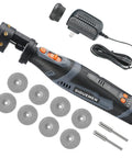 8V Pro Grade Cordless Tungsten Electrode Sharpener For TIG Welding Portable Rotary Tool with accessories and charger