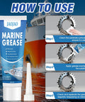 Waterproof High Temp Marine Grease With Extreme Pressure Protection For Boat Wheel Bearings And Steering Cables 50g tube instructions