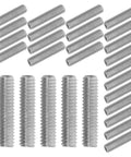 100Pcs Carbon Steel Hex Socket Set Screws M2 5x10 Headless Grub Screws For Door Handle Repair Kit And Automotive Projects Durable Heavy Duty Fasteners For Secure Hardware Connections, silver grub screws