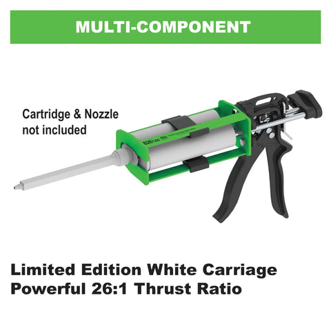 B-Line Manual Multi-Component Epoxy Adhesive Gun For 1 To 1 And 2 To 1 Cartridges, 100x100 Ml And 215 Ml, Heavy-Duty