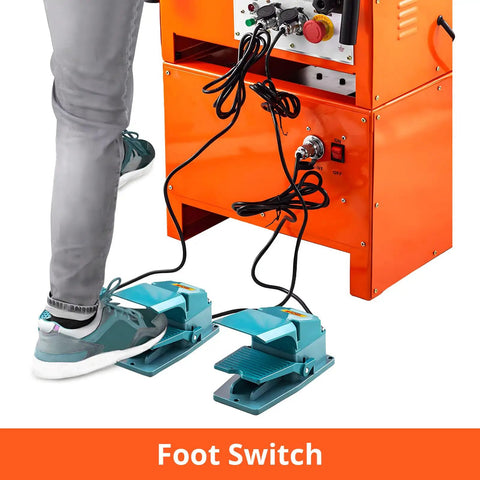 Foot switch for 1600W Electric Rebar Bender And Cutter Machine With Pure Copper Motor Bends Steel Rods Up To 25Mm Max Diameter.