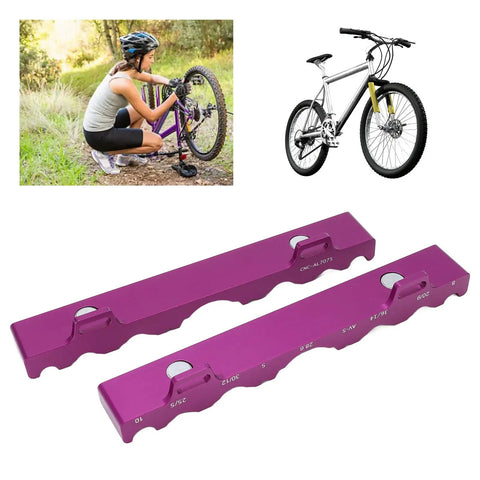 Pro Grade Bike Repair Vise With Soft Jaw Clamp Aluminum Alloy Front Fork And Rear Shock Bracket Tool purple vise