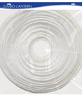 White Jumbo Paper Lantern Hanging Decoration, 30 Inch Diameter, large white lantern with metal supports and clear cord packaging