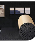 Killer Soundproof Foam Panels 3CM Thick Studio Acoustic Egg Crate Tiles with self-adhesive backing in a home studio setting.