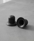 Upgrade Your Outdoor Space with These Durable Black Plastic Beach Umbrella End Caps Featuring Threaded Spiral Finial Design, Universal 24 Type Patio Umbrella Repair Kit Built Tough For Rain Resistant Performance In Any Backyard Or Garden Setting Perfect; black threaded caps