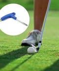 2 In 1 Golf Driver Adjustment Tool With T20 T25 Dual Heads Stainless Steel Wrench and a golfer preparing to swing