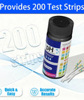 PH Test Strips Kit 0 To 14 With 200 Strips For Liquid Testing Drinking Water Saliva Aquariums Labs And Soap Making Quick Easy Readings
