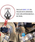 Compatibility check for Upgraded Dome Map LED Reading Light For Dodge Ram Overhead Console Replacement, highlighting clip size