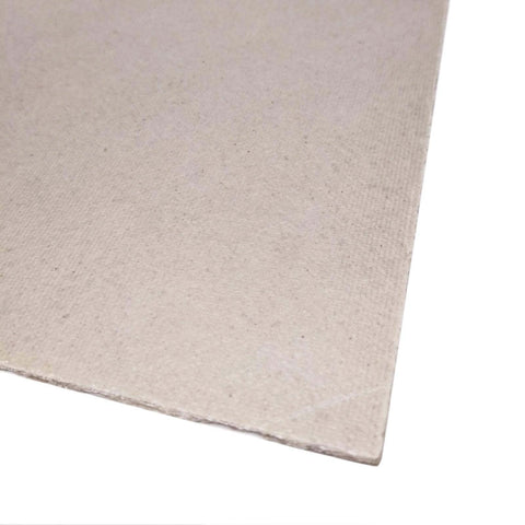 Close-up of Five Pack Mica Heat Resistant Insulation Flexible Sheets 0.2mm Thick 200 X 300mm Up To 800C Dielectric Strength