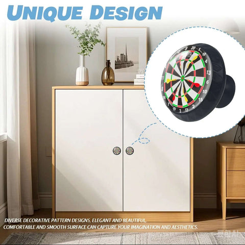Crystal Glass Round Mushroom Cabinet Knobs For Dresser Kitchen And Bathroom Decor Upgrade Your Cabinets With Easy Install Screws Included Durable Glass Finish Adds Sleek Shine And Modern Look 1 Pack installed on a white cabinet.