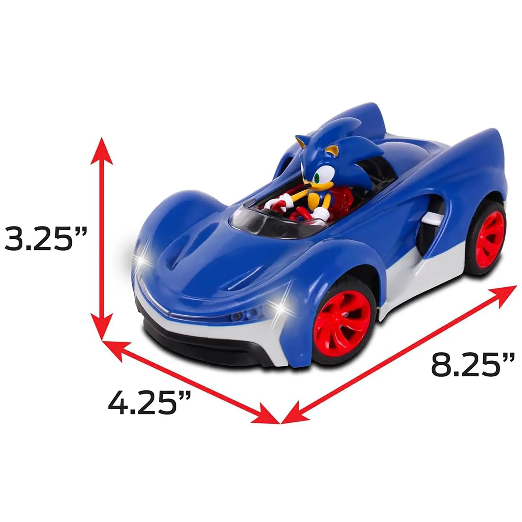 Sonic The Hedgehog RC Car With Turbo Boost, 2.4GHz