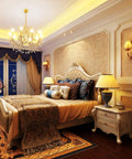Bedroom with chandelier using G9 LED Bulbs 75W 80W 100W Halogen Equivalents, 1000 Lumen Soft Warm White 3000K, AC120V 8W