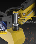 M3 To M16 Electric Tapping Machine With 360 Degree Multi-Directional Rotation And Adjustable Speed Up To 375 Rpm showing double copper sleeve and duplex bearing.