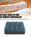 4 In 1 Game Controller Charger Station With 4 Pack 2800mAh Rechargeable NiMH Batteries And USB A To DC Cable For Controllers