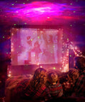 Astronaut Space Buddy Galaxy Projector Night Light With Remote 360 Degree Adjustable Nebula Vibe Star Projection Lamp in a family room