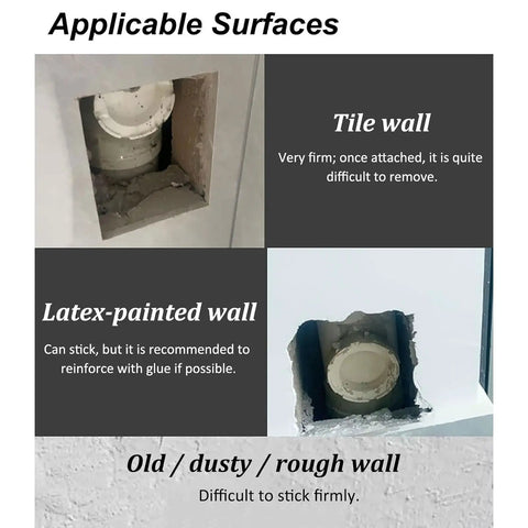 Wood Grain Self Adhesive Access Panel For Plumbing Electrical Hvac Wall Cover With Slick Snap Latch and applicable surfaces overview